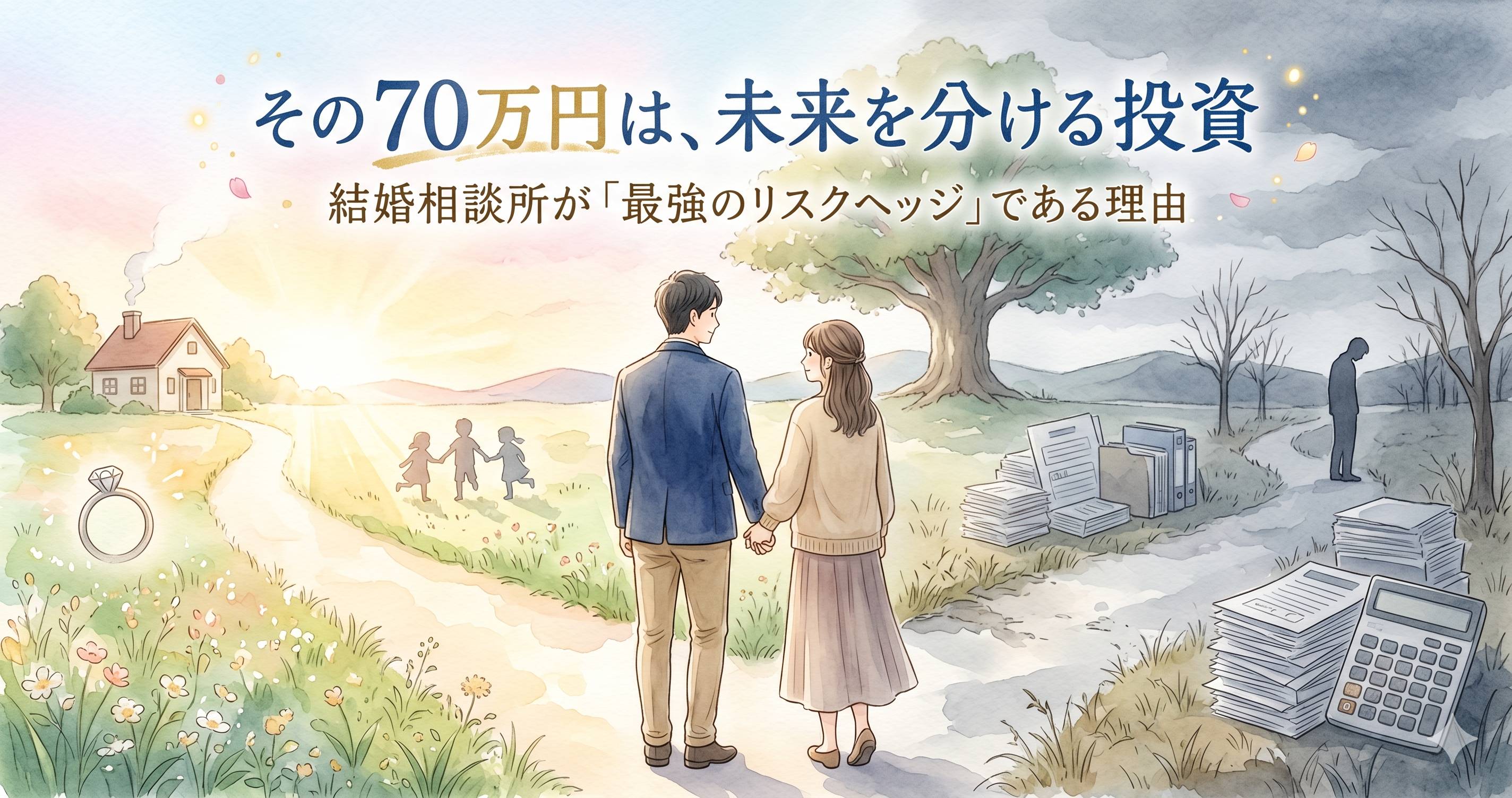結婚相談所は高い？70万円が「離婚を防ぐ最強の投資」である理由